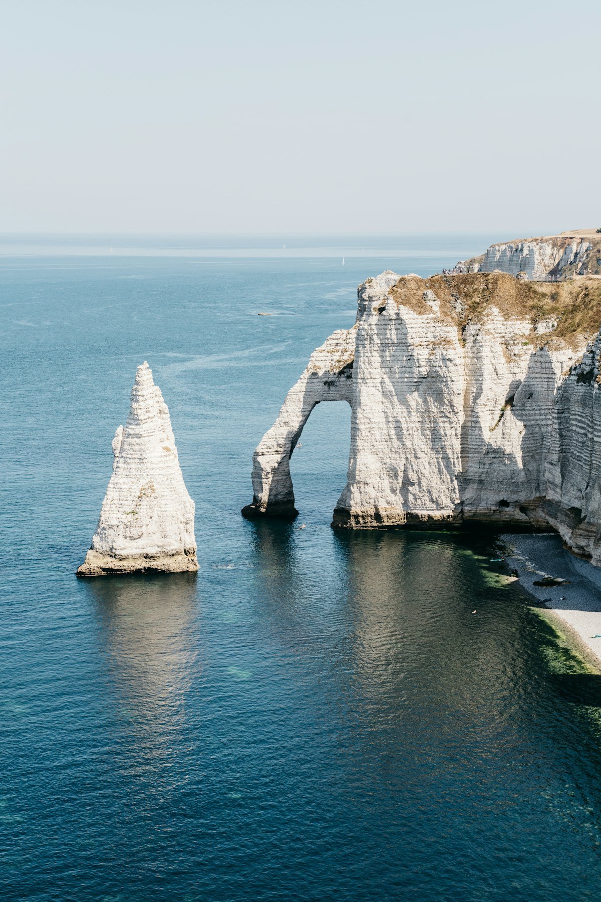 La falaise d’Aval et l’Aiguille